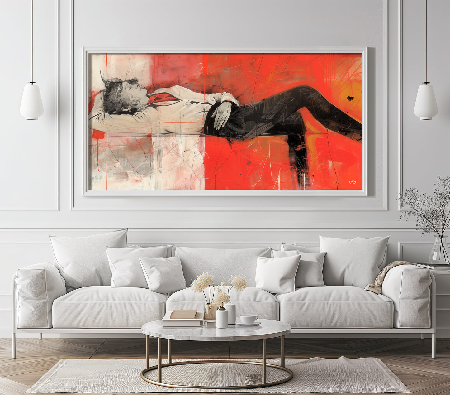 Arte Abstracto Moderno. Figuras Humanas